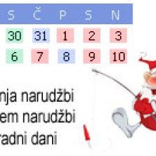 Režim slanja i prijema paketa za novogodišnje praznike  2015-2016