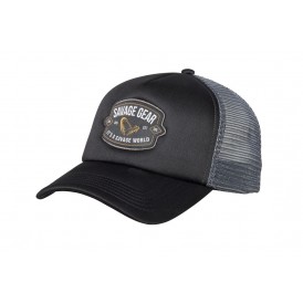 Savage Gear Badge Trucker Black kačket