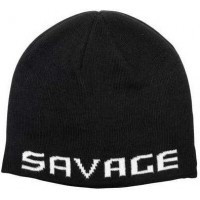 Savage Gear Logo Beanie crna