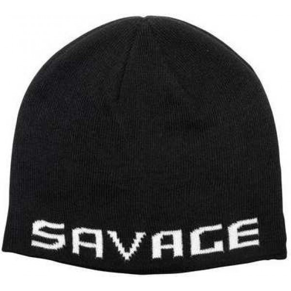 Savage Gear Logo Beanie crna (Kape / Kačketi) - www.sportskiribolov.co.rs