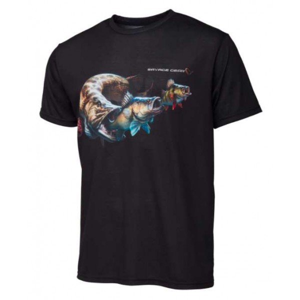Savage Gear Canibal crna (Majice) - www.sportskiribolov.co.rs