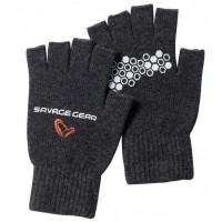 Savage Gear Half Finger pletene rukavice