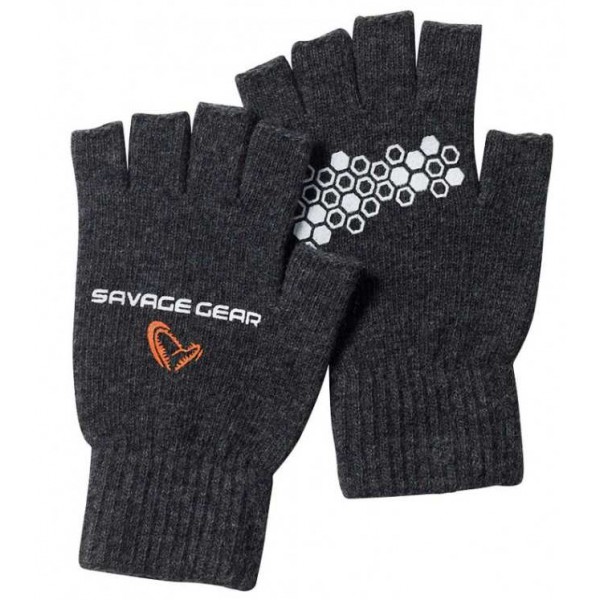 Savage Gear Half Finger pletene rukavice (Rukavice) - www.sportskiribolov.co.rs
