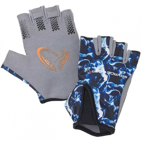 Savage Gear Marine Half SG sea blue (Rukavice) - www.sportskiribolov.co.rs