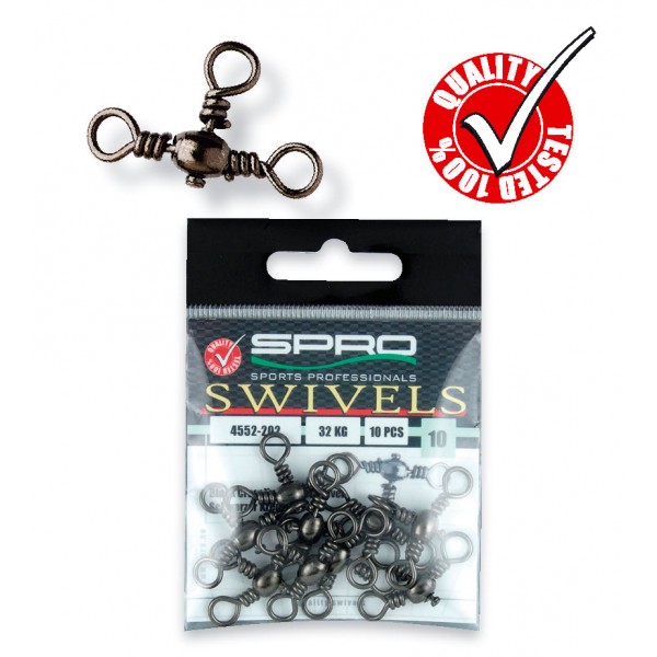 SPRO Trostrana virbla NEW (10kom) (Virble / Kopče / Sajle) - www.sportskiribolov.co.rs