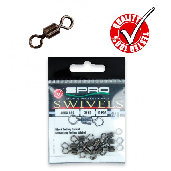 SPRO Rolling virble NEW (10kom) (Virble / Kopče / Sajle) - www.sportskiribolov.co.rs
