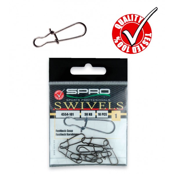 SPRO Kopče brzo-skidajuće NEW (10kom) (Virble / Kopče / Sajle) - www.sportskiribolov.co.rs