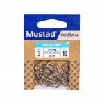 Mustad Demon Power Lure Kopče  (10kom) (Virble / Kopče / Sajle) - www.sportskiribolov.co.rs