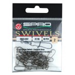 SPRO Rolling virble sa brzo skidajućom kopčom NEW (10kom) (Virble / Kopče / Sajle) - www.sportskiribolov.co.rs