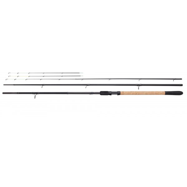 DAM IMPULSE 4 FEEDER, visreel, spinreel, feedervissen, voorn, brasem, zeelt, unisex, zwart, 4000