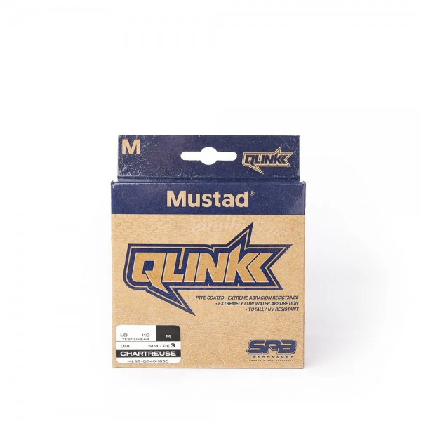 Mustad struna QLink Chartreuse 150m (Upredene strune) - www.sportskiribolov.co.rs