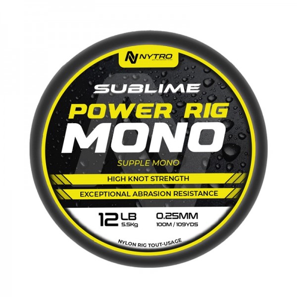 Nytro Sublime Power Rig Mono najlon (Predvezi) - www.sportskiribolov.co.rs