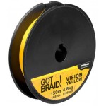 SPRO Got Braid Vision Yellow 150m (Upredene strune) - www.sportskiribolov.co.rs