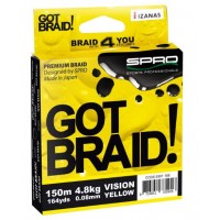 SPRO Got Braid Vision Yellow 150m