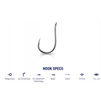 Mustad udice Chinu Eyed 10019NP