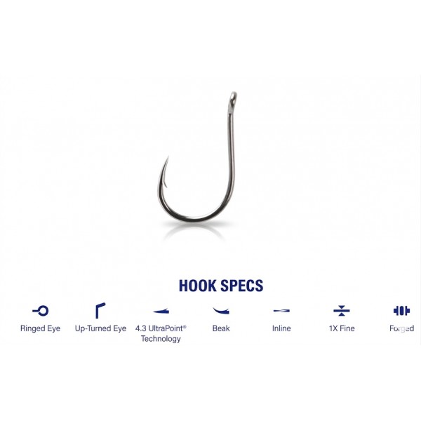Mustad udice Chinu Eyed 10019NP (Udice Mustad) - www.sportskiribolov.co.rs