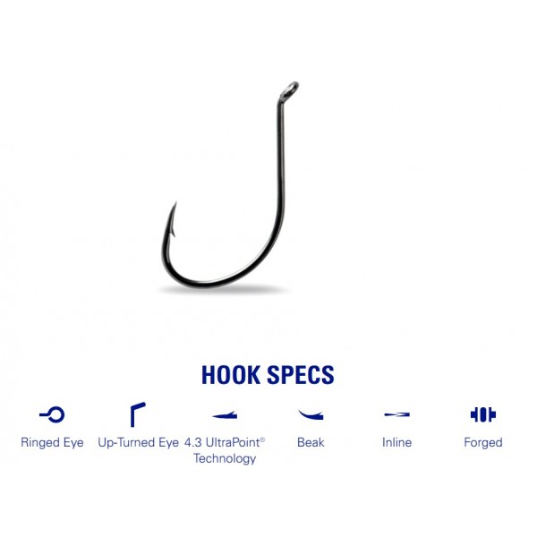 Mustad udice Dropshot 10546NP-BN (Udice Mustad) - www.sportskiribolov.co.rs