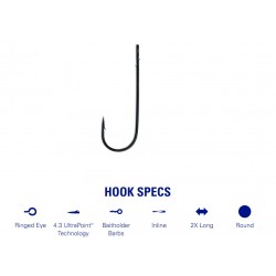 Mustad udice Aberdeen Worm 32813NP