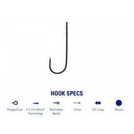 Mustad udice Aberdeen Worm 32813NP