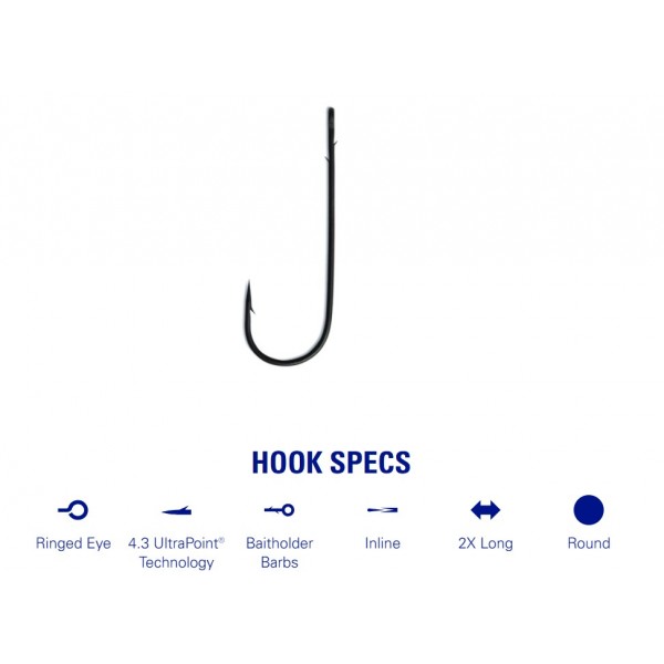 Mustad udice Aberdeen Worm 32813NP (Udice Mustad) - www.sportskiribolov.co.rs