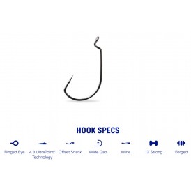 Mustad udice Big Mouth Tube 38104NP-BN