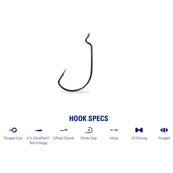 Mustad udice Big Mouth Tube 38104NP-BN (Udice Mustad) - www.sportskiribolov.co.rs