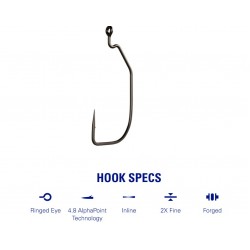 Mustad udice Assault Finesse 38140AP