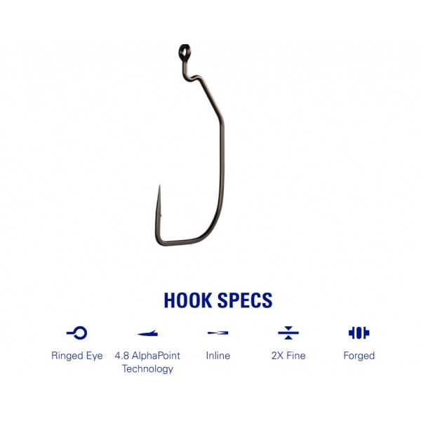 Mustad udice Assault Finesse 38140AP (Udice Mustad) - www.sportskiribolov.co.rs