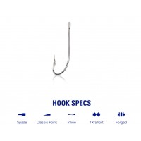 Mustad udice Cristal 515-NI