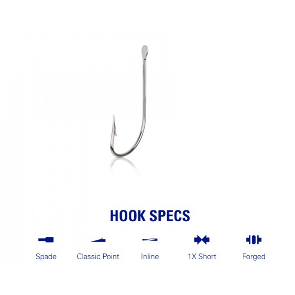 Mustad udice Cristal 515-NI (Udice Mustad) - www.sportskiribolov.co.rs