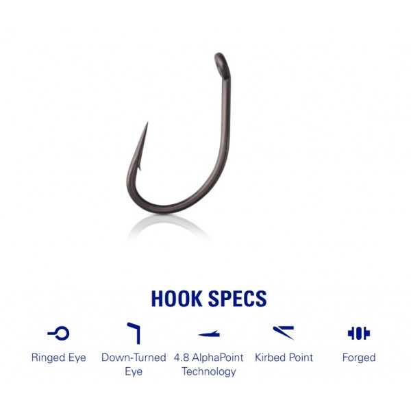 Mustad udice Carp XV2 Continental Strong 60552AP (Udice Mustad) - www.sportskiribolov.co.rs