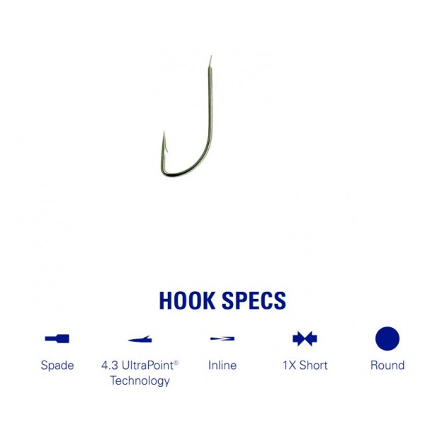 Mustad udice Match Maggot - Spade Barbed MU01 90339NP (Udice Mustad) - www.sportskiribolov.co.rs