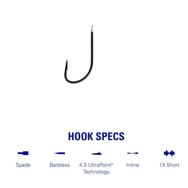 Mustad udice Power Maggot - Spade Barbless MU03 10515NP (Udice Mustad) - www.sportskiribolov.co.rs