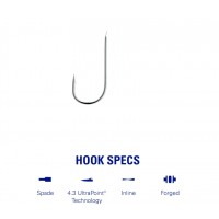 Mustad udice Round Bend Match - Spade Barbed MU09 60200NP