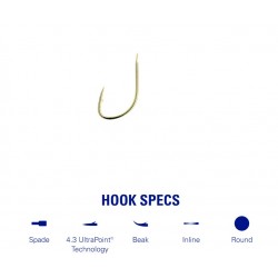 Mustad udice Feeder - Spade Barbed MU11 60332NP