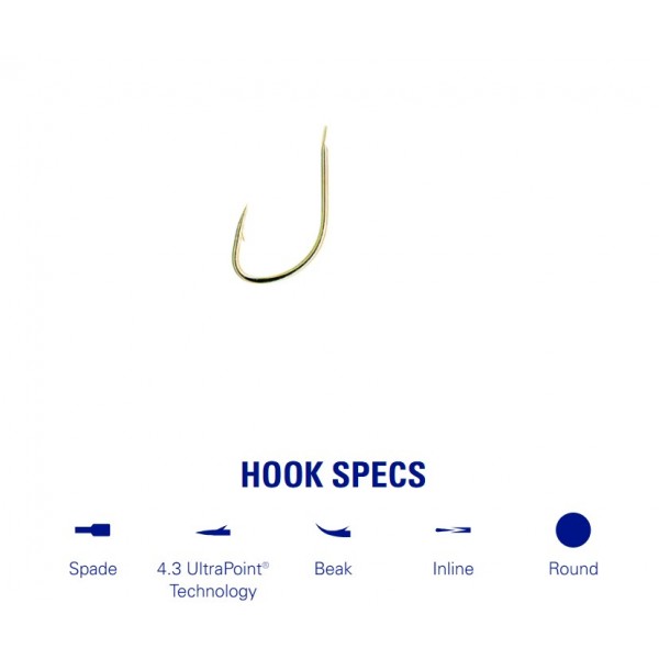 Mustad udice Feeder - Spade Barbed MU11 60332NP (Udice Mustad) - www.sportskiribolov.co.rs