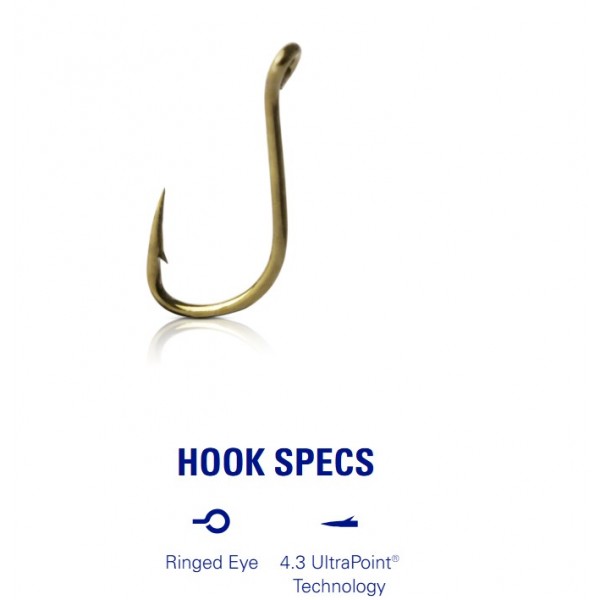 Mustad udice Out-Turned Eyed Feeder - Eyed Barbed MU15 60343NP (Udice Mustad) - www.sportskiribolov.co.rs