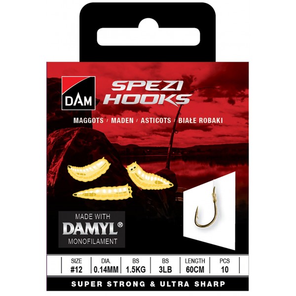 DAM Spezi Maggots vezane udice (Udice DAM) - www.sportskiribolov.co.rs
