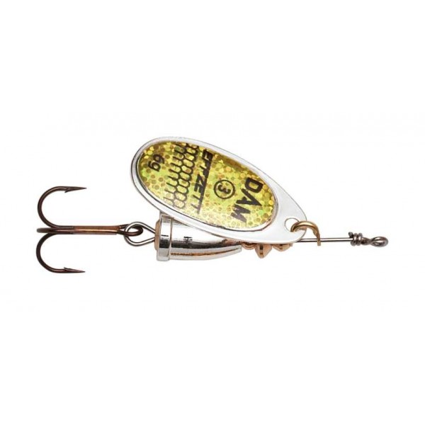 DAM Effzett Executor Spinner Reflex Gold (Spinner / Leptir varalice) - www.sportskiribolov.co.rs
