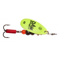 DAM Effzett Fluo Spinner Yellow