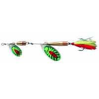 DAM Effzett Tandem Dressed Spinner Fire Shark