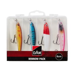 DAM Minnow set sa kutijom 8cm